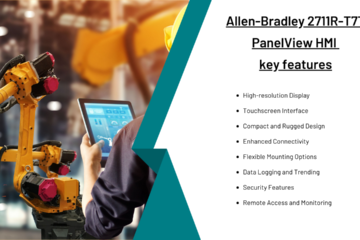 Allen-Bradley 2711R-T7T PanelView HMI's key features